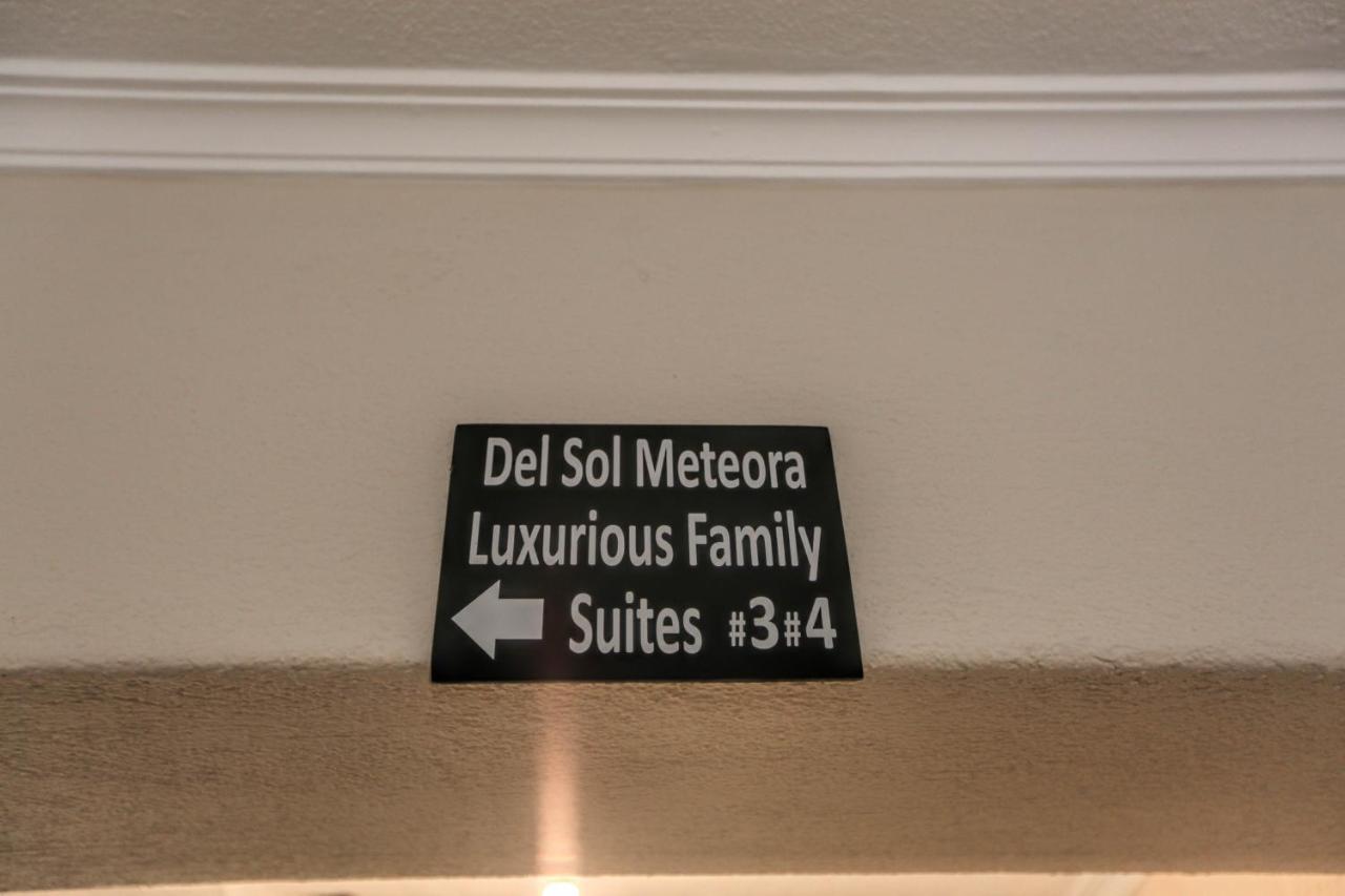 Del Sol #3 Meteora Luxurious Family Suites Kalampáka Luaran gambar